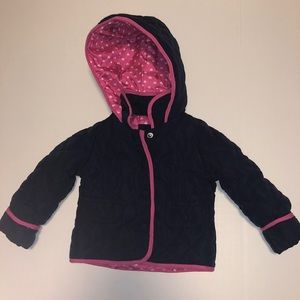 2 Childrens winter spring coats 12 mth old